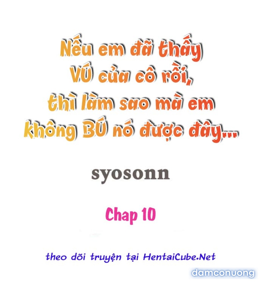 Nếu đã thấy vú cô rồi thì làm sao em không bú nó được đây… 