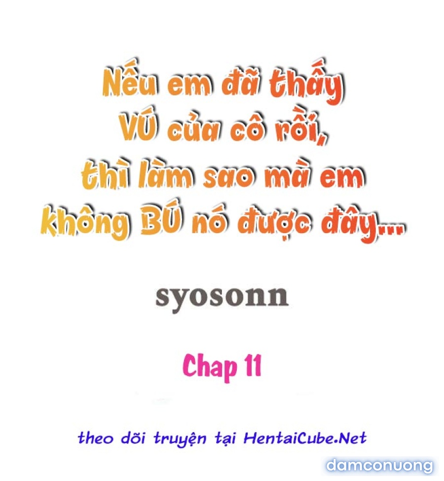 Nếu đã thấy vú cô rồi thì làm sao em không bú nó được đây… 