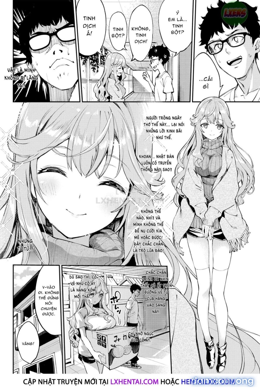 Anh có muốn bữa tiệc tinh dịch không? 