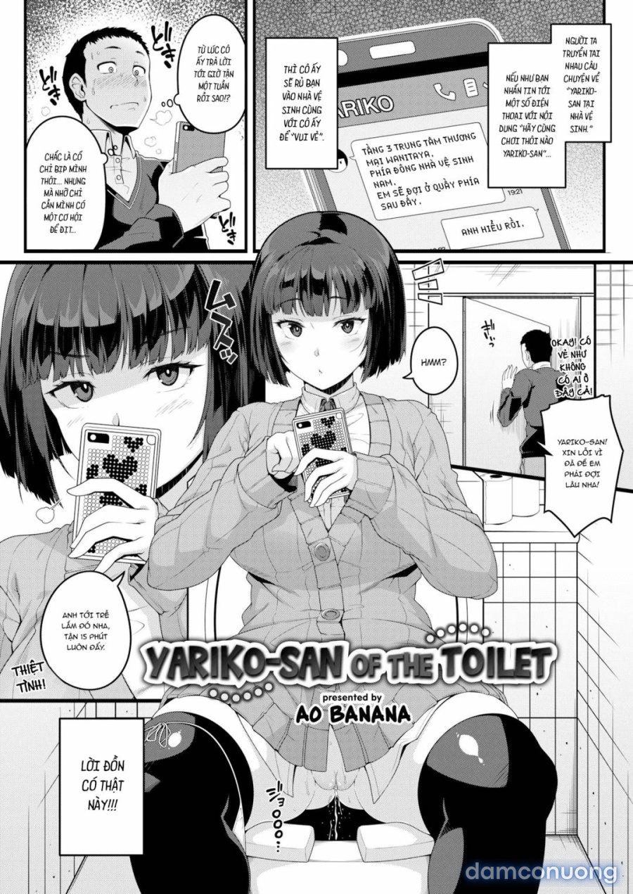 Yariko-san nơi nhà vệ sinh 