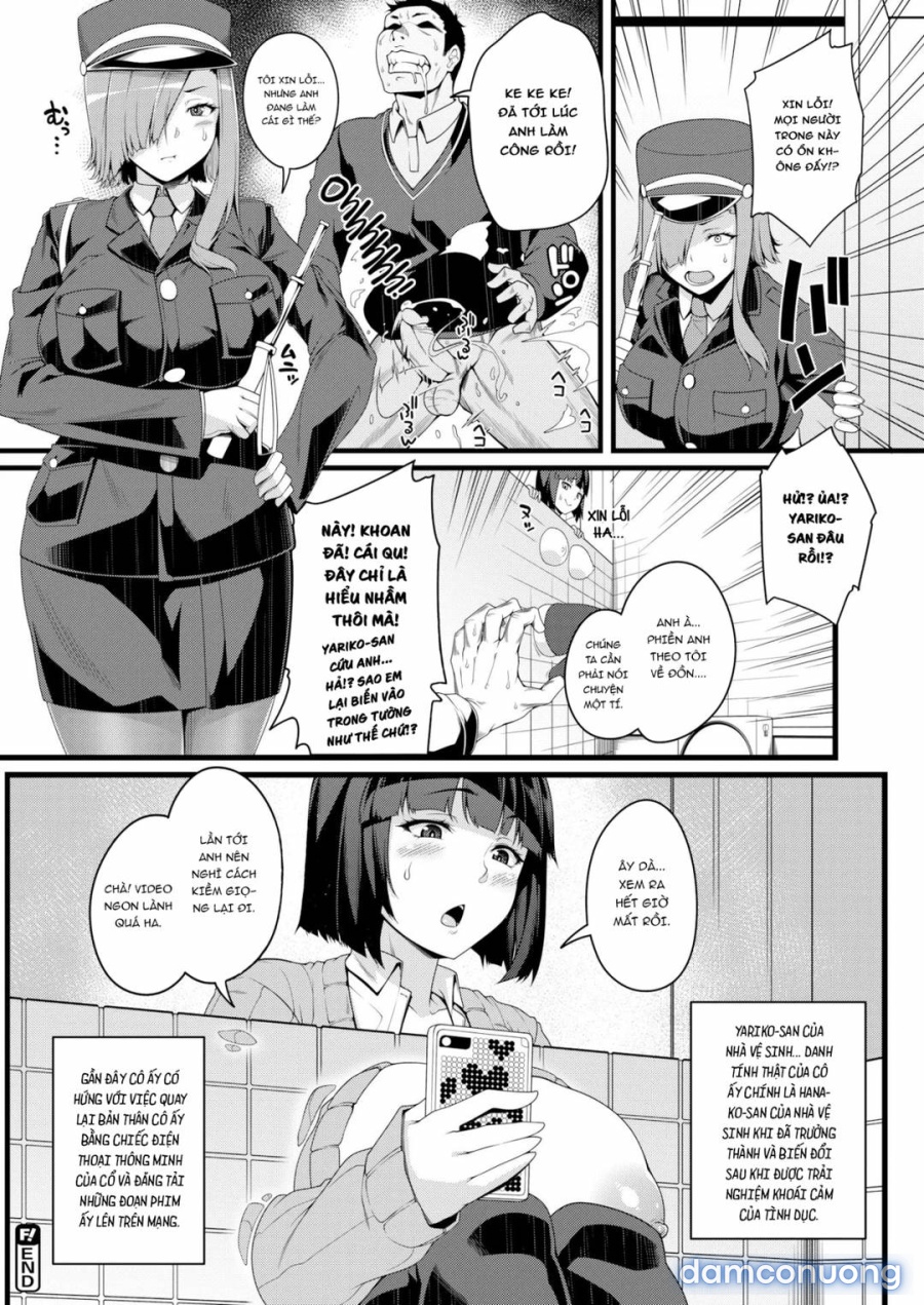 Yariko-san nơi nhà vệ sinh 