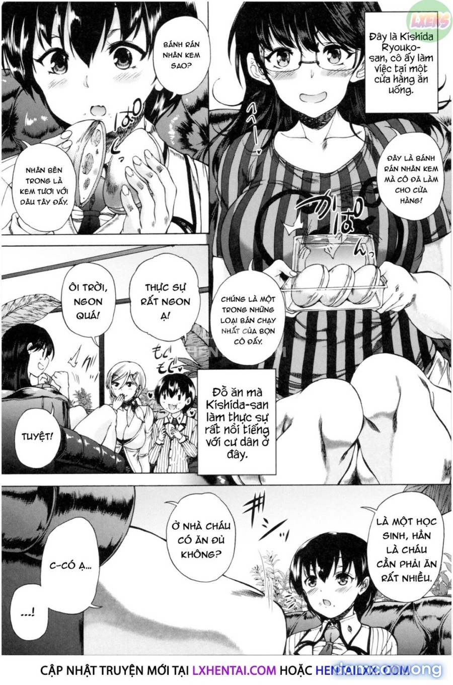 Dàn harem những bà cô hàng xóm 