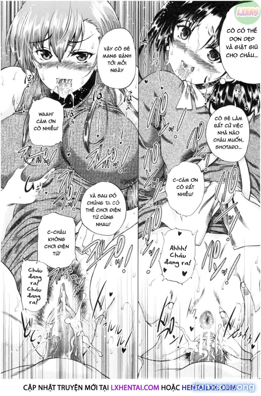 Dàn harem những bà cô hàng xóm 