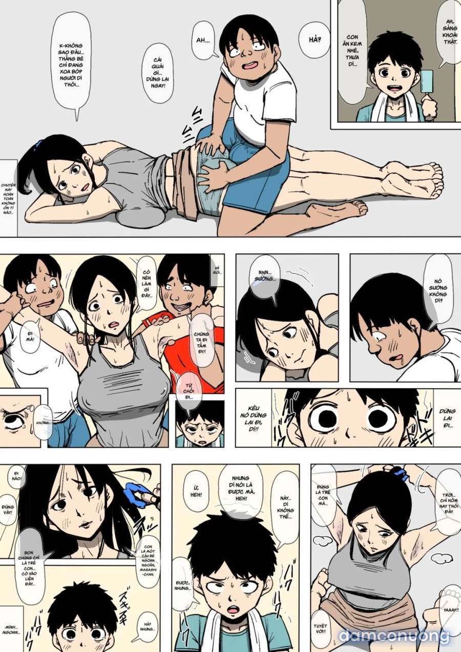 Chúng làm tình với dì tôi 