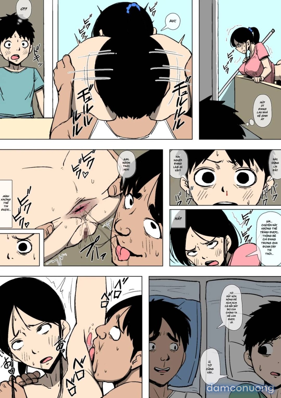 Chúng làm tình với dì tôi 