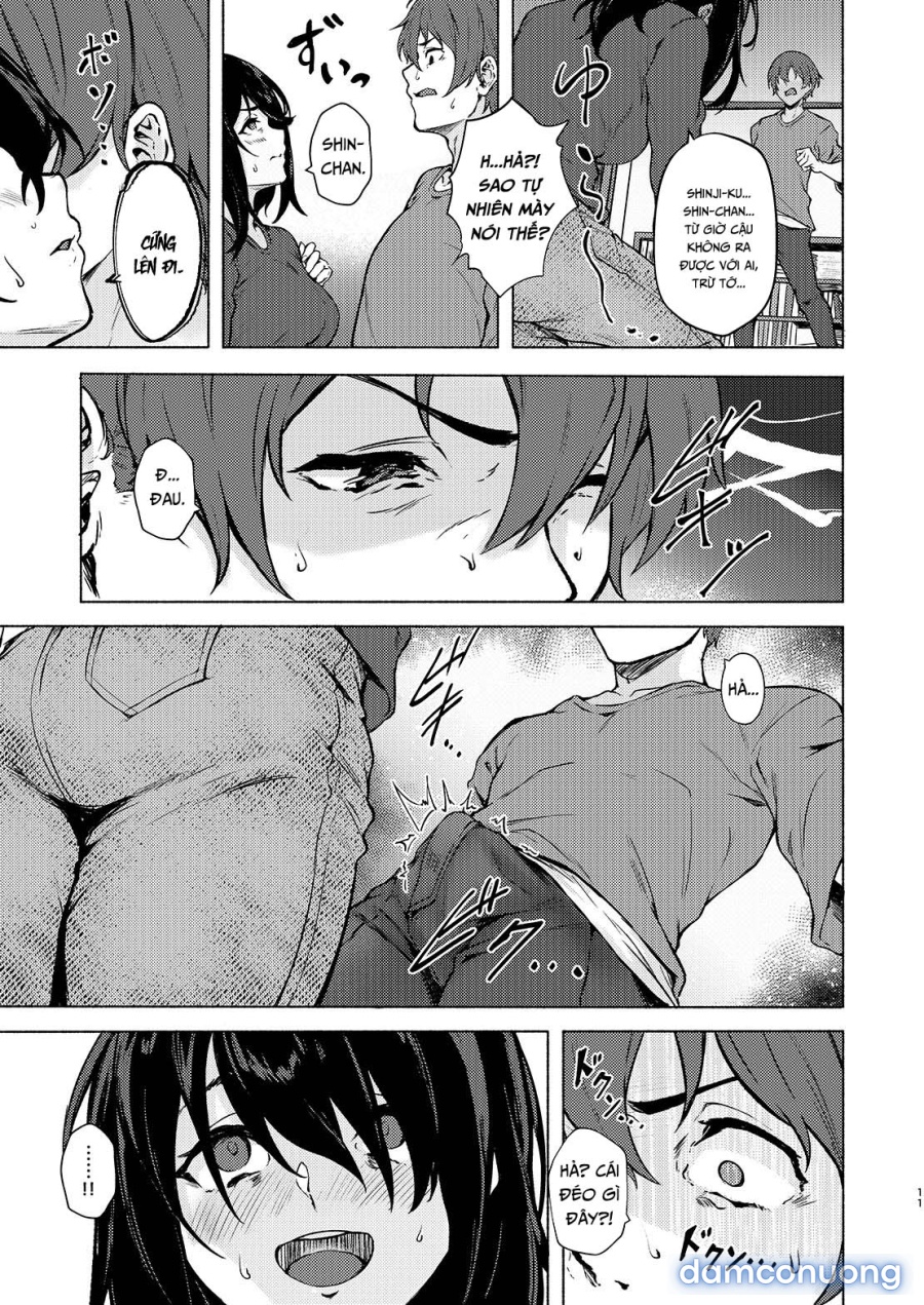 Ngoài cặc ra, cậu chả làm được cơm cháo gì đâu nhỉ? Shin-chan~ 