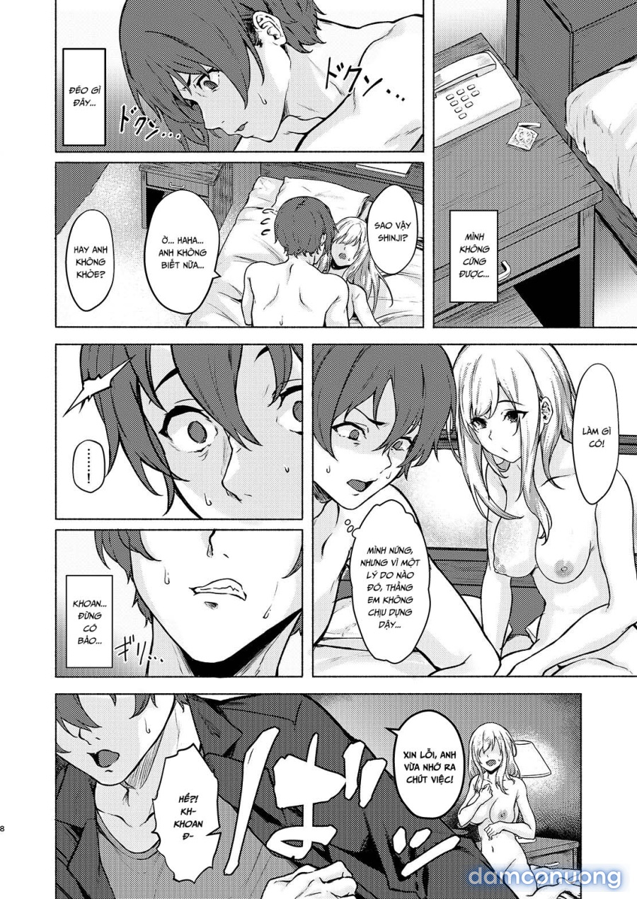 Ngoài cặc ra, cậu chả làm được cơm cháo gì đâu nhỉ? Shin-chan~ 