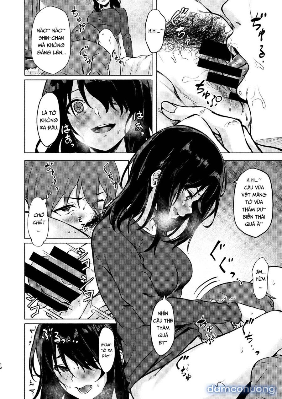 Ngoài cặc ra, cậu chả làm được cơm cháo gì đâu nhỉ? Shin-chan~ 