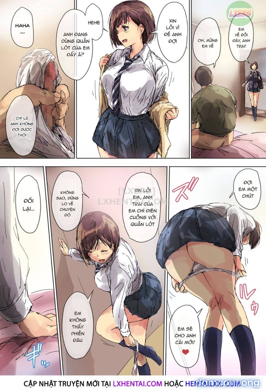 Nữ sinh gyaru đổi tính bởi cặc anh trai otaku 