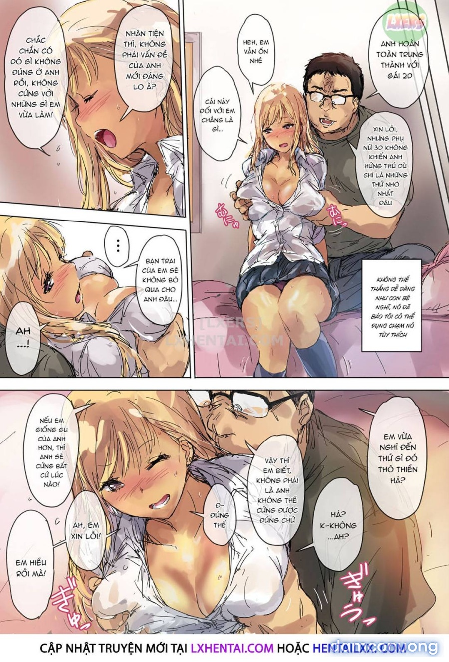 Nữ sinh gyaru đổi tính bởi cặc anh trai otaku 