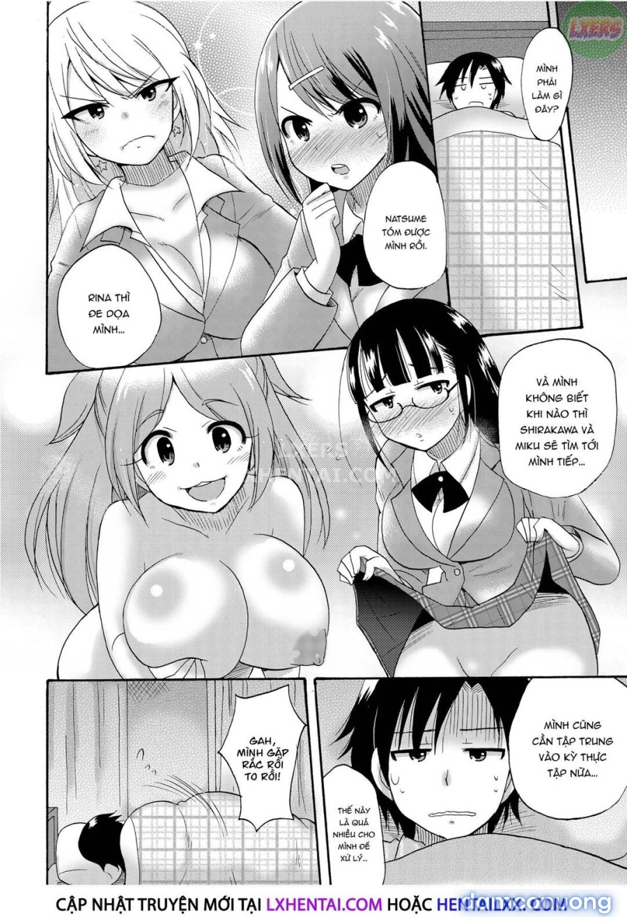 Dàn Harem ướt át ở học viện 