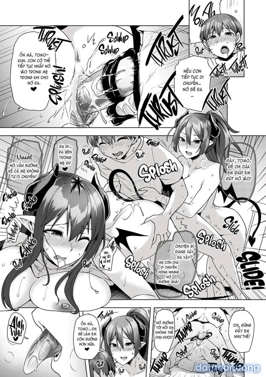 Mẹ và chị gái kế là succubus 
