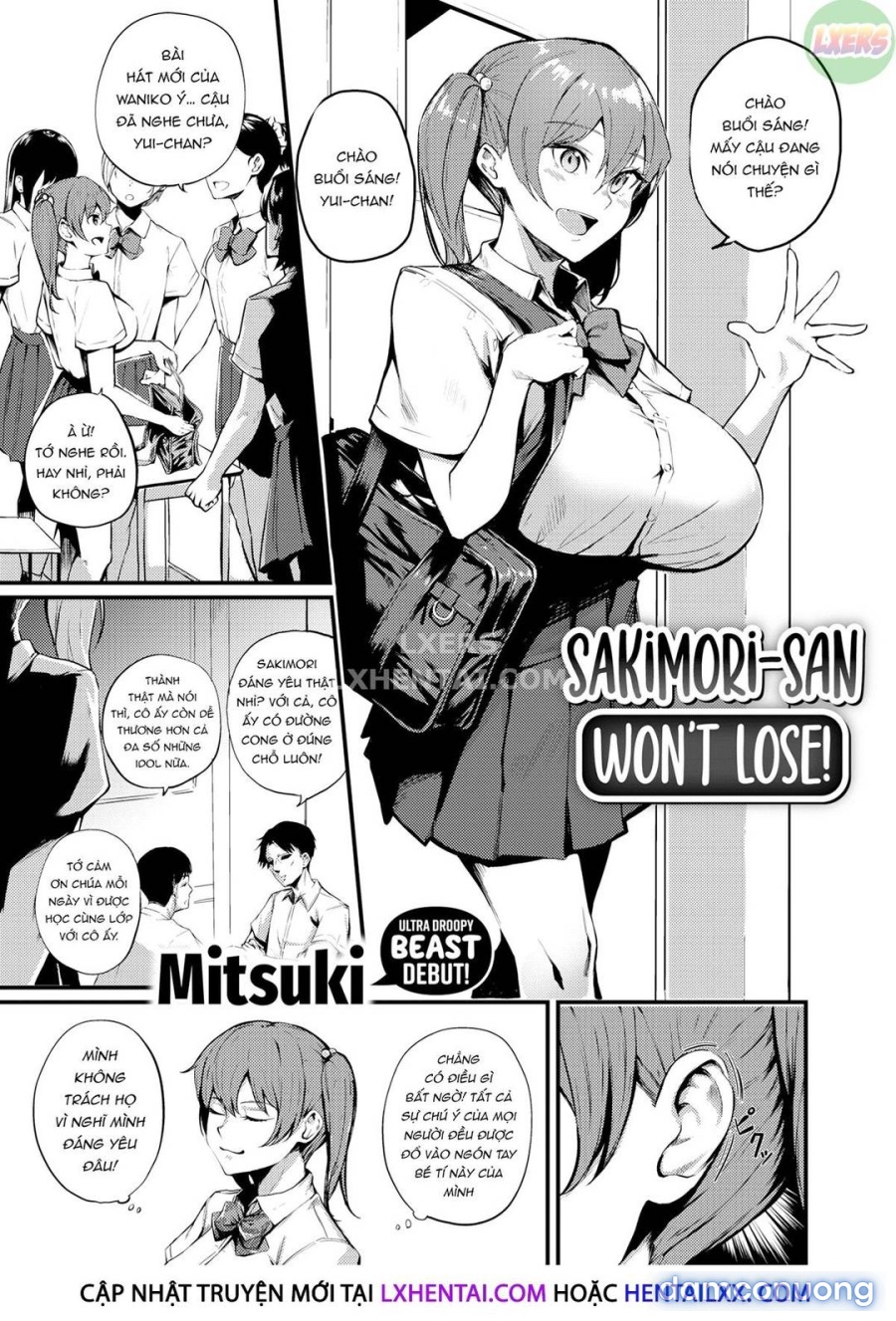 Sakimori-san quyết không thua! 