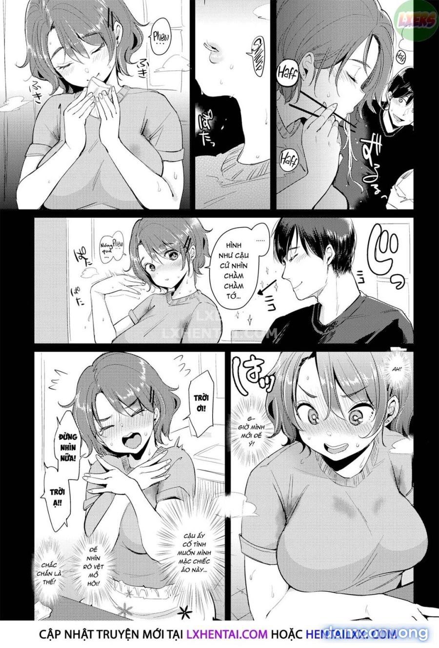 Satsuki-chan đẫm mồ hôi 