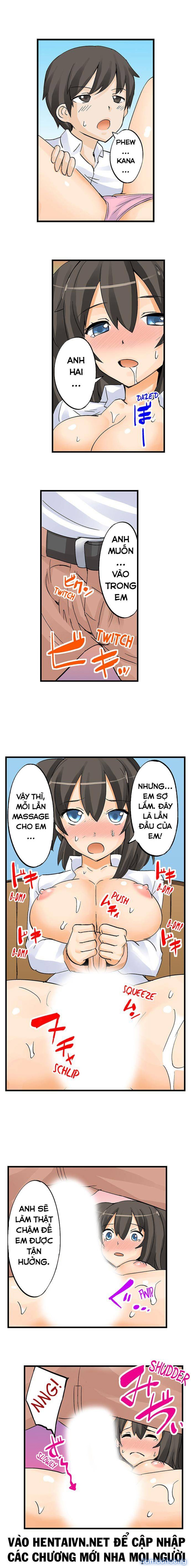 Tôi mát xa cho em gái mình hằng đêm 