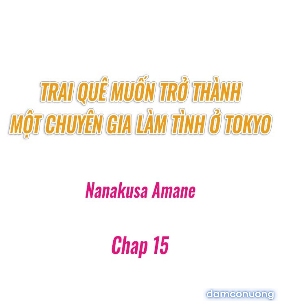 Trai quê muốn thành chuyên gia làm tình ở Tokyo 
