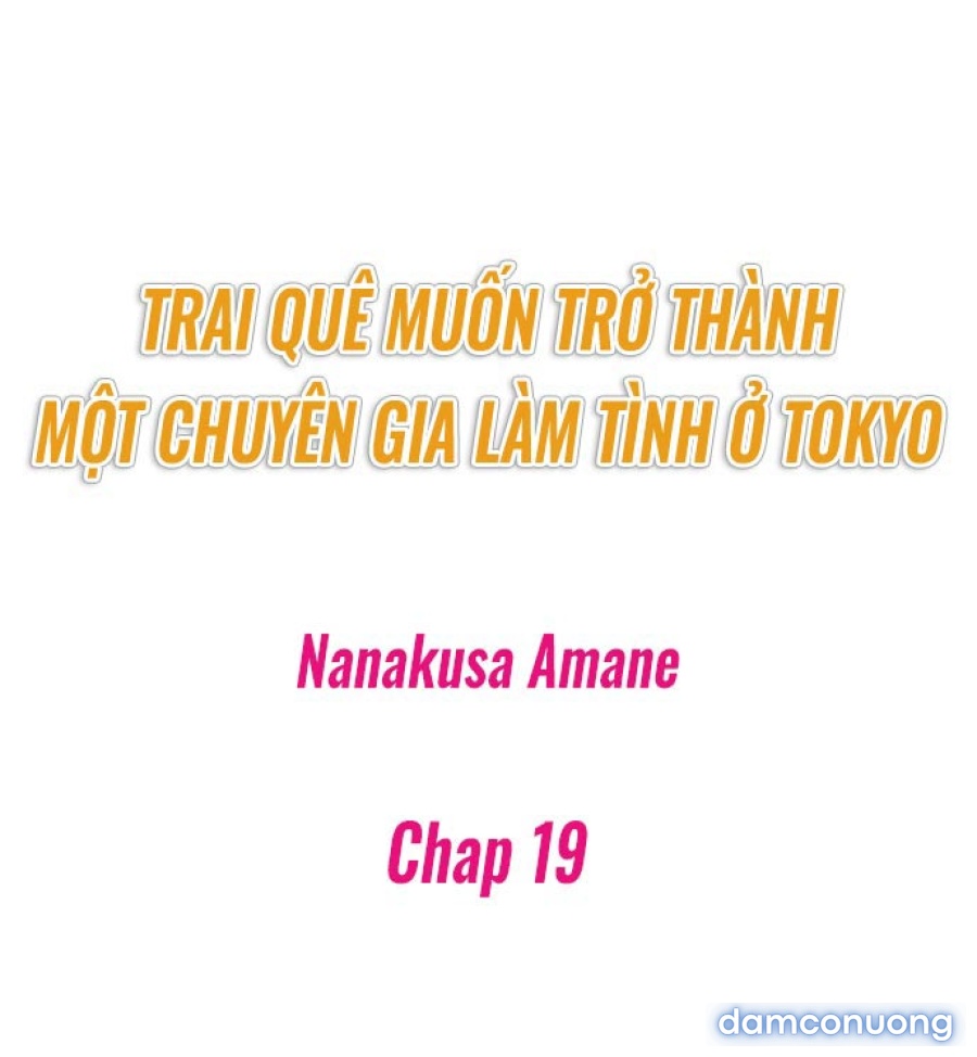 Trai quê muốn thành chuyên gia làm tình ở Tokyo 
