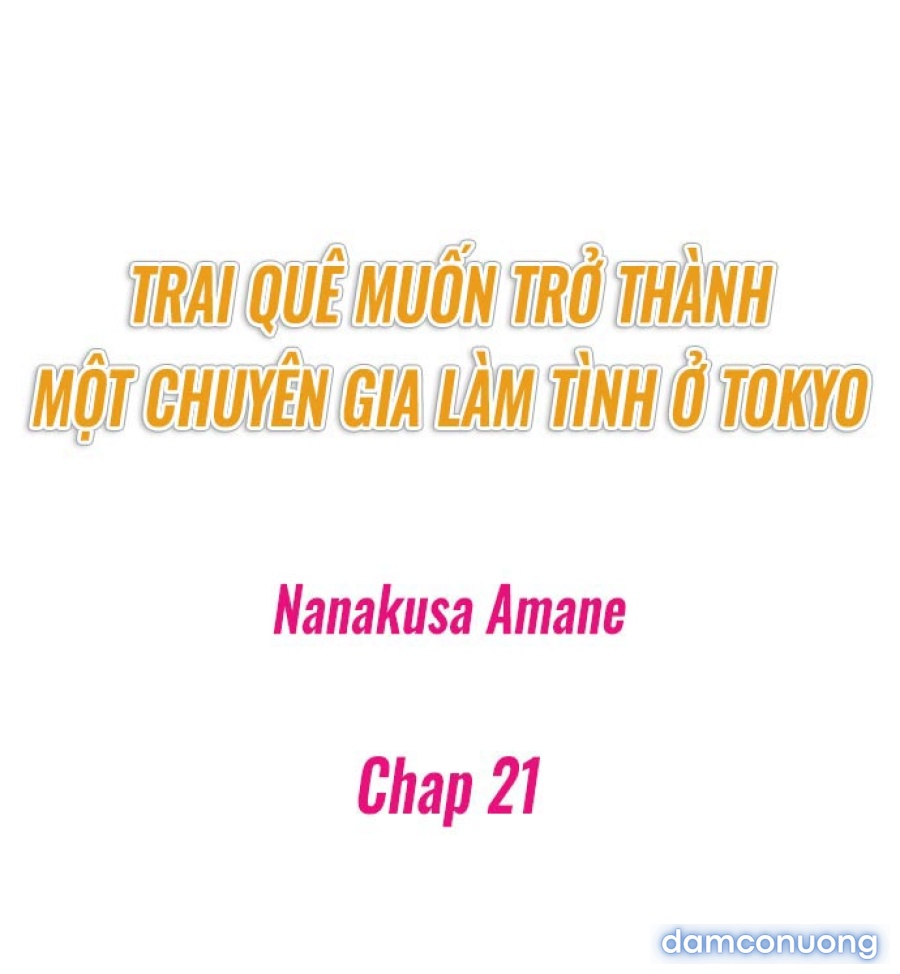 Trai quê muốn thành chuyên gia làm tình ở Tokyo 