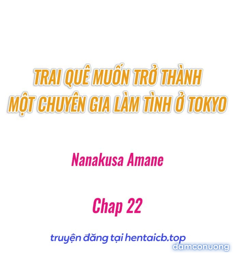 Trai quê muốn thành chuyên gia làm tình ở Tokyo 