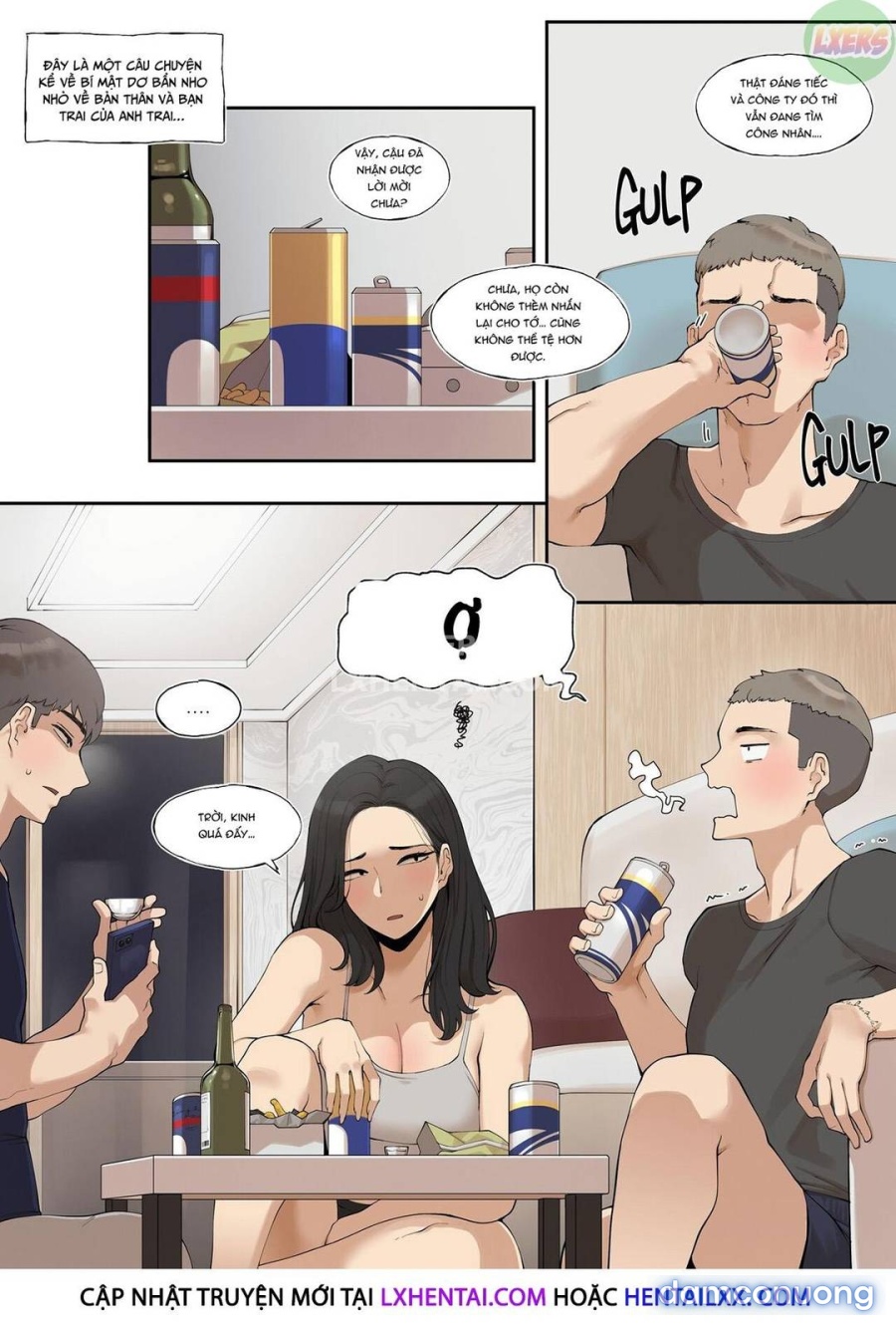 Bí mật nhỏ của tôi với bạn của anh trai 
