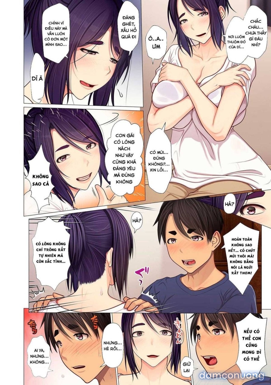 Nách, mồ hôi, chân... của dì! 