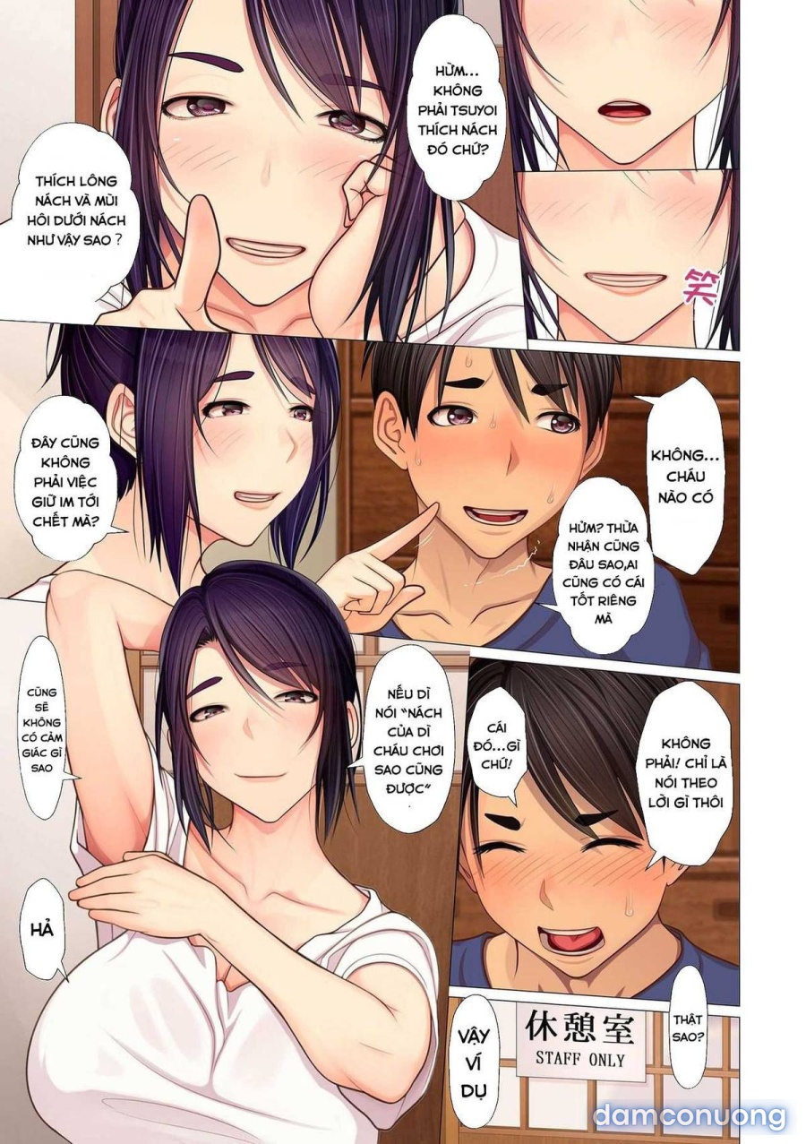 Nách, mồ hôi, chân... của dì! 