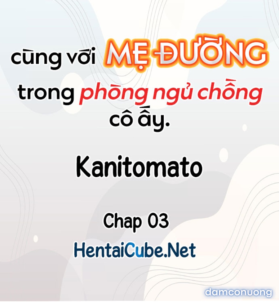 cùng với MẸ ĐƯỜNG trong phòng ngủ chồng cô ấy 