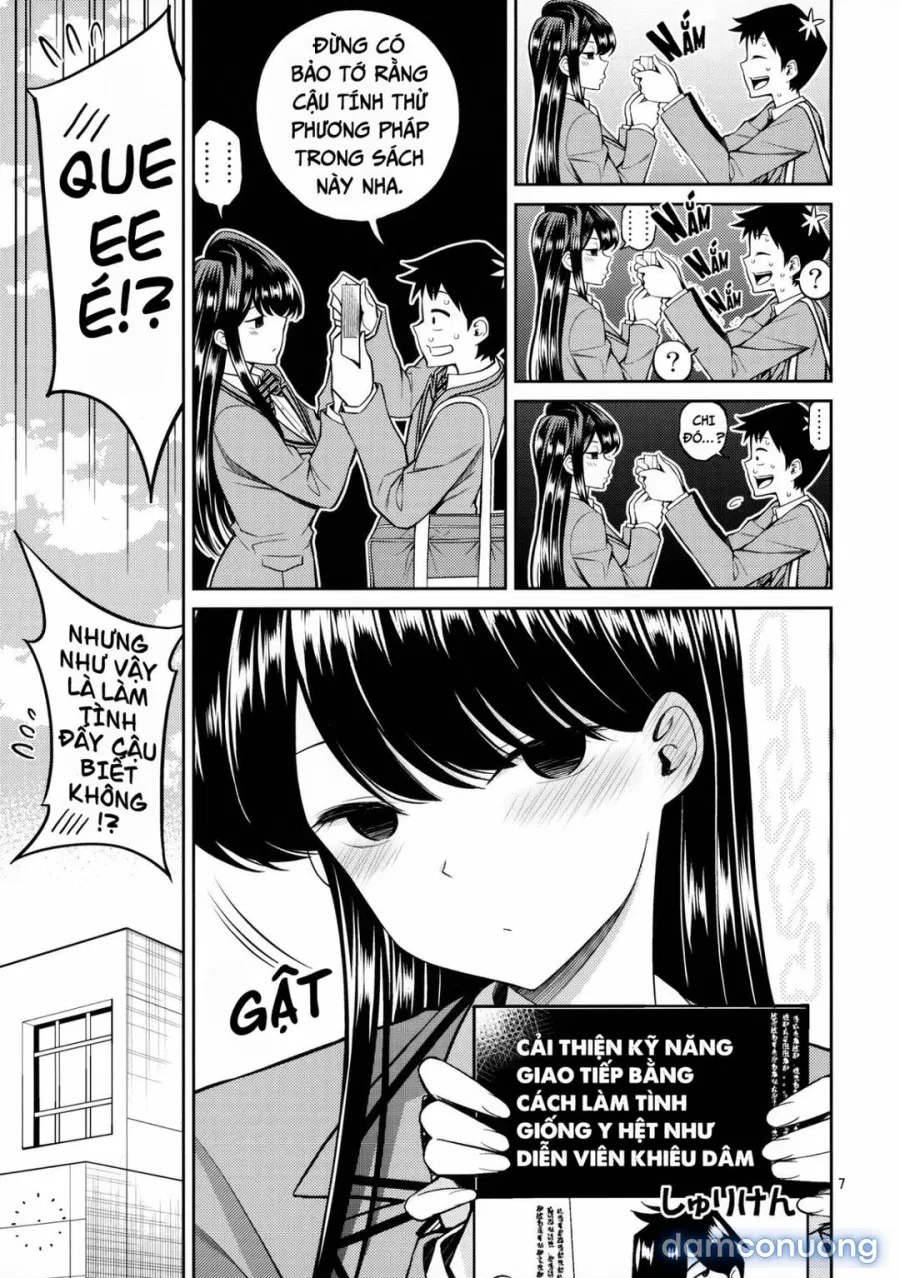 Komi-san là người nhạy cảm 