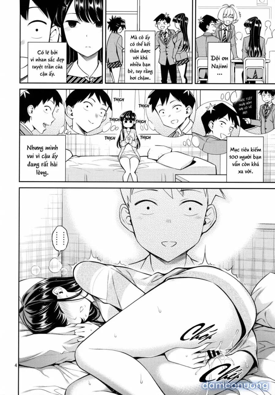 Komi-san là người nhạy cảm 