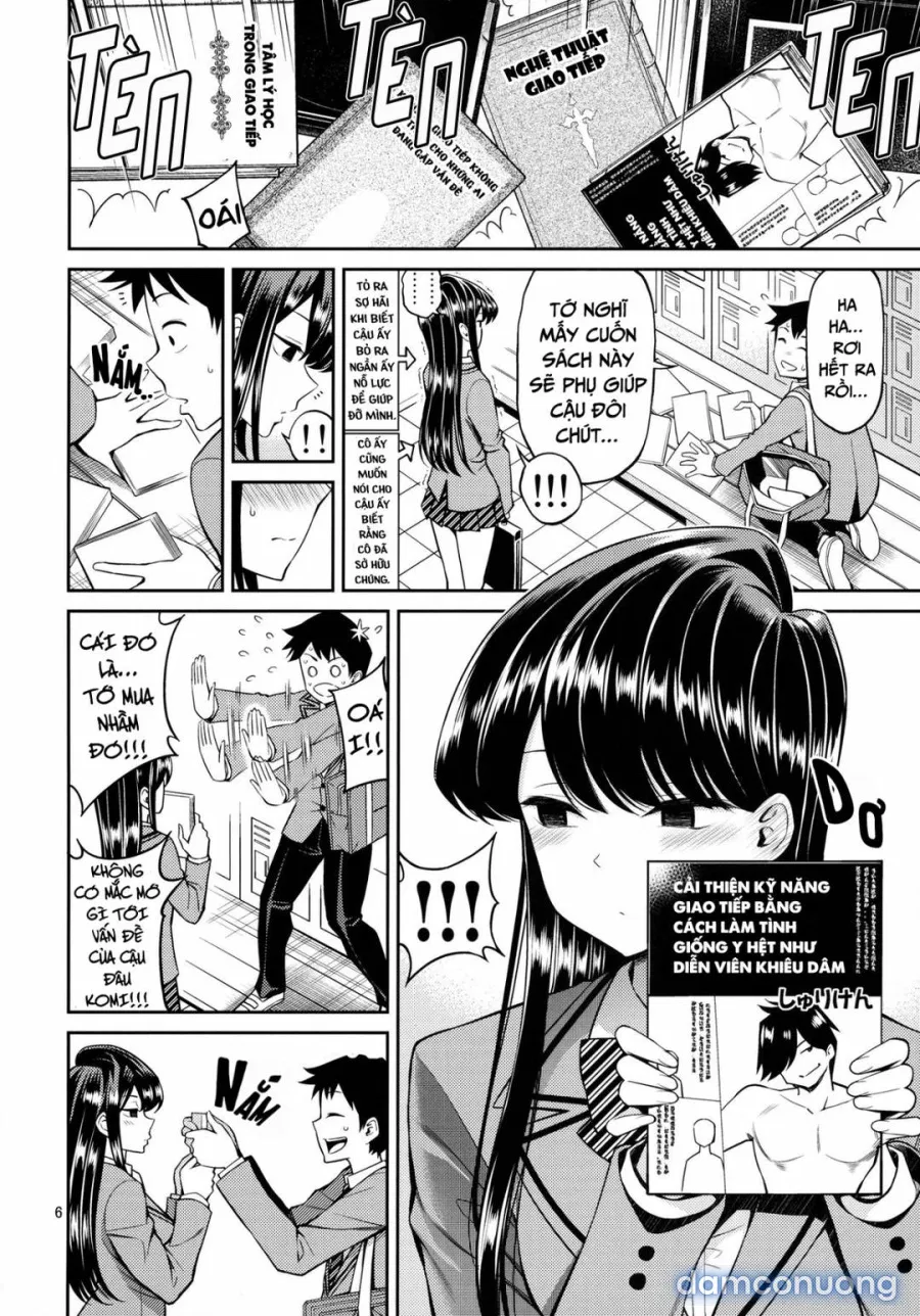Komi-san là người nhạy cảm 