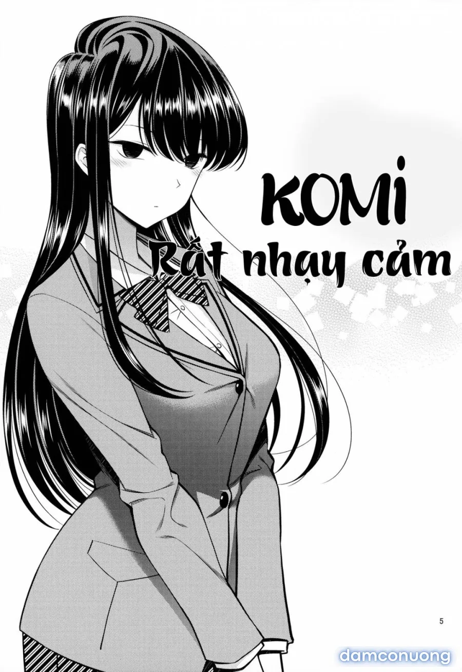 Komi-san là người nhạy cảm 