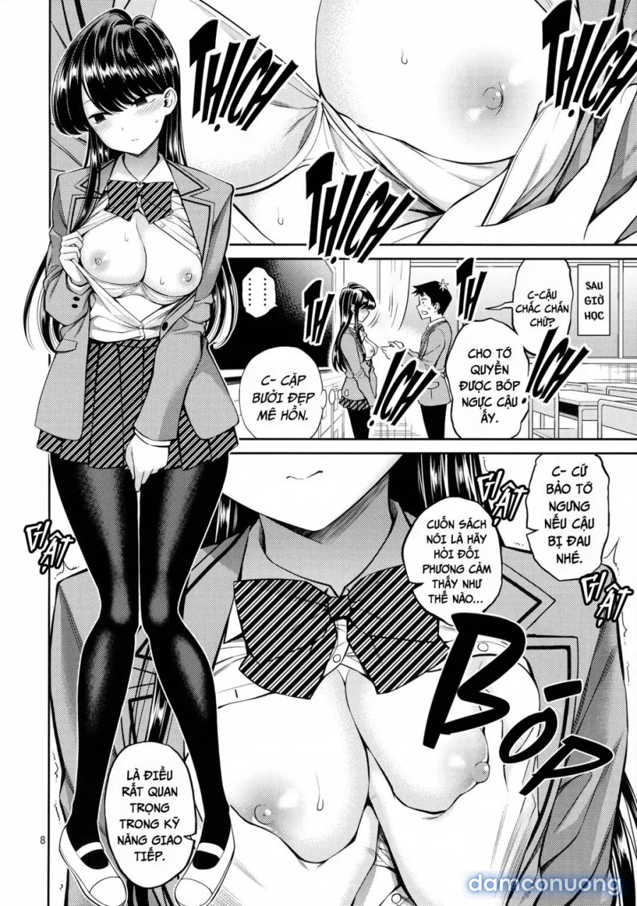 Komi-san là người nhạy cảm 