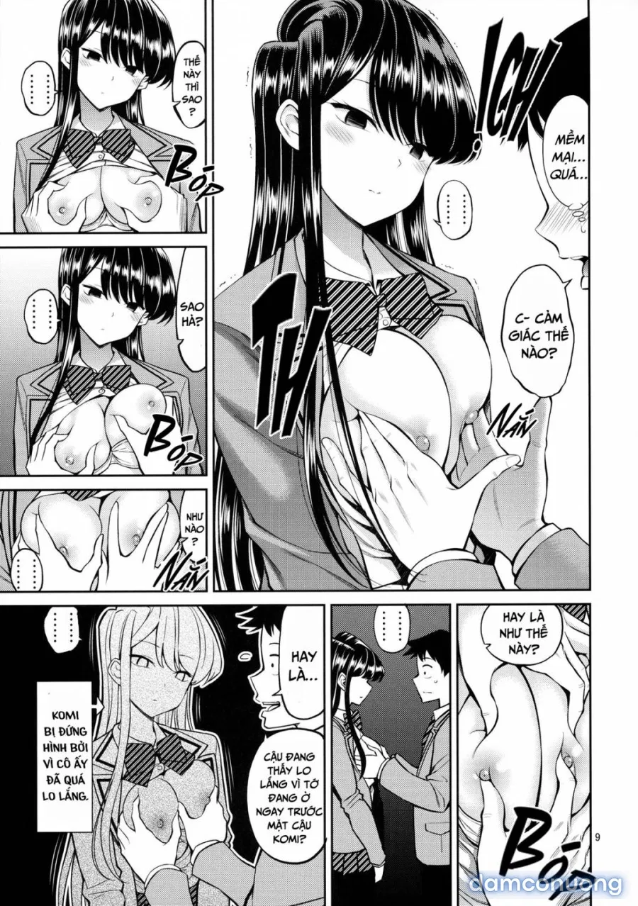 Komi-san là người nhạy cảm 