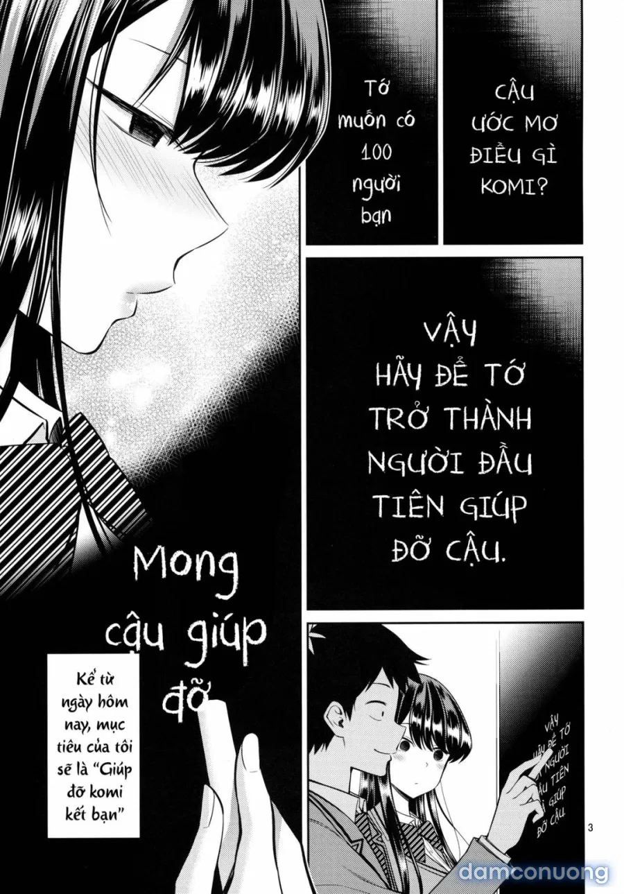 Komi-san là người nhạy cảm 