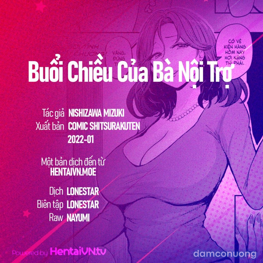 Buổi chiều của cô vợ nội trợ 