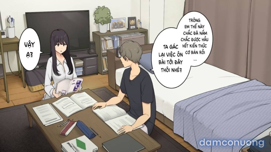 Ôn thi cùng senpai 