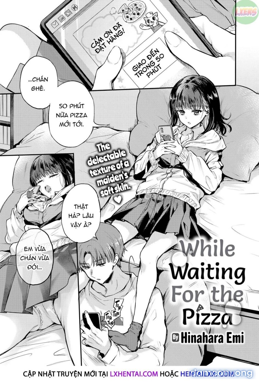 Trong lúc đợi pizza! 