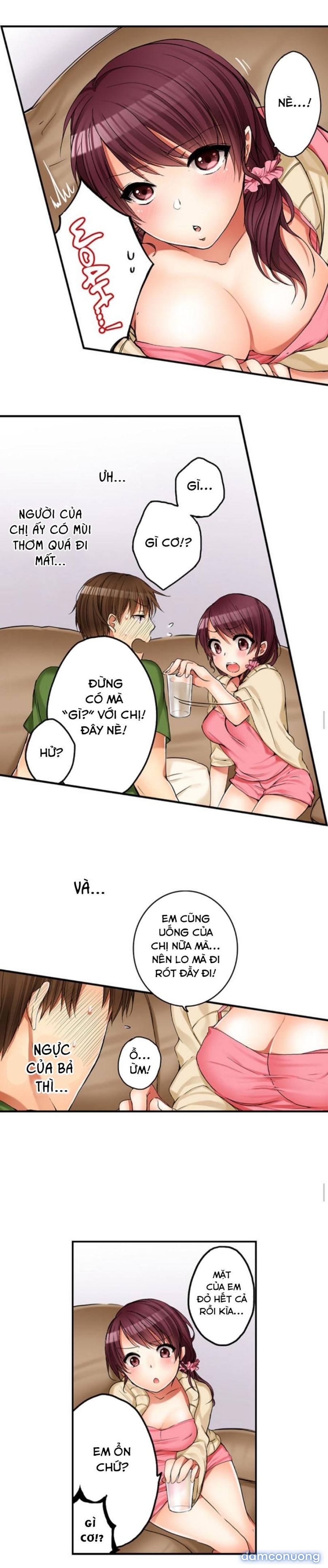 Tôi làm mấy trò bậy bạ với chị gái đang say 