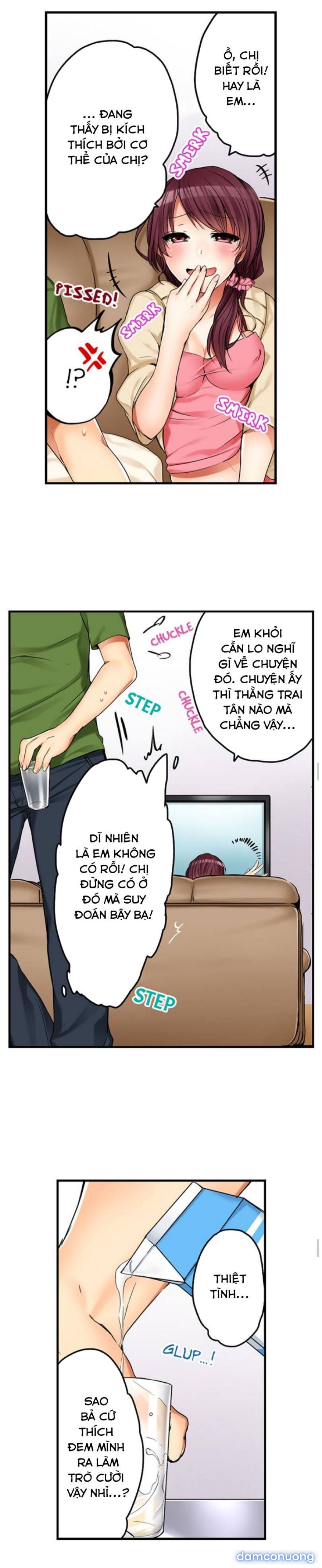 Tôi làm mấy trò bậy bạ với chị gái đang say 