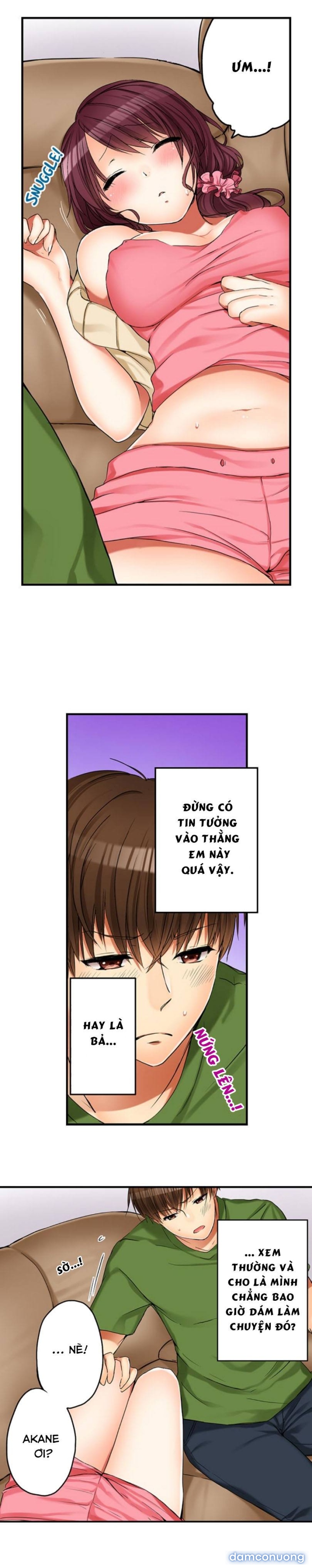 Tôi làm mấy trò bậy bạ với chị gái đang say 