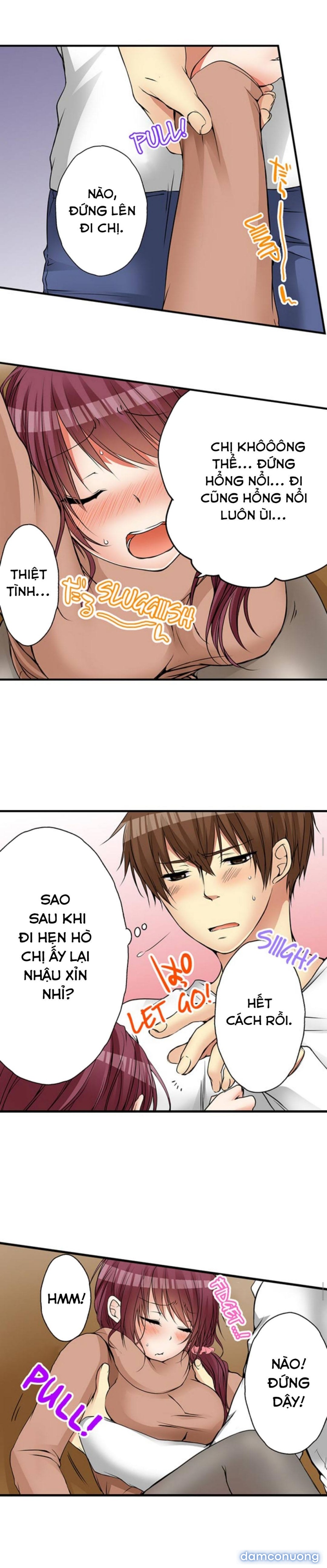 Tôi làm mấy trò bậy bạ với chị gái đang say 