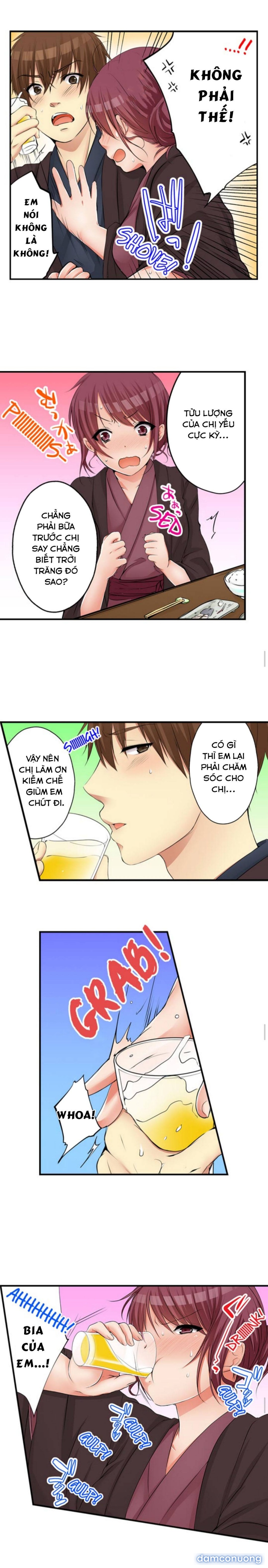 Tôi làm mấy trò bậy bạ với chị gái đang say 