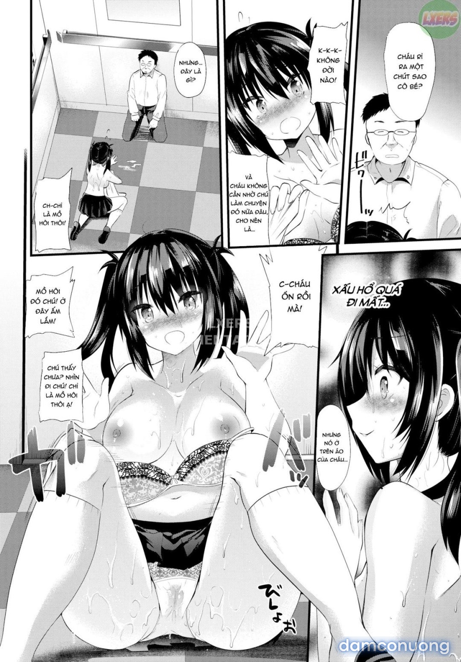 Kẹt trong thang máy với ông chú 