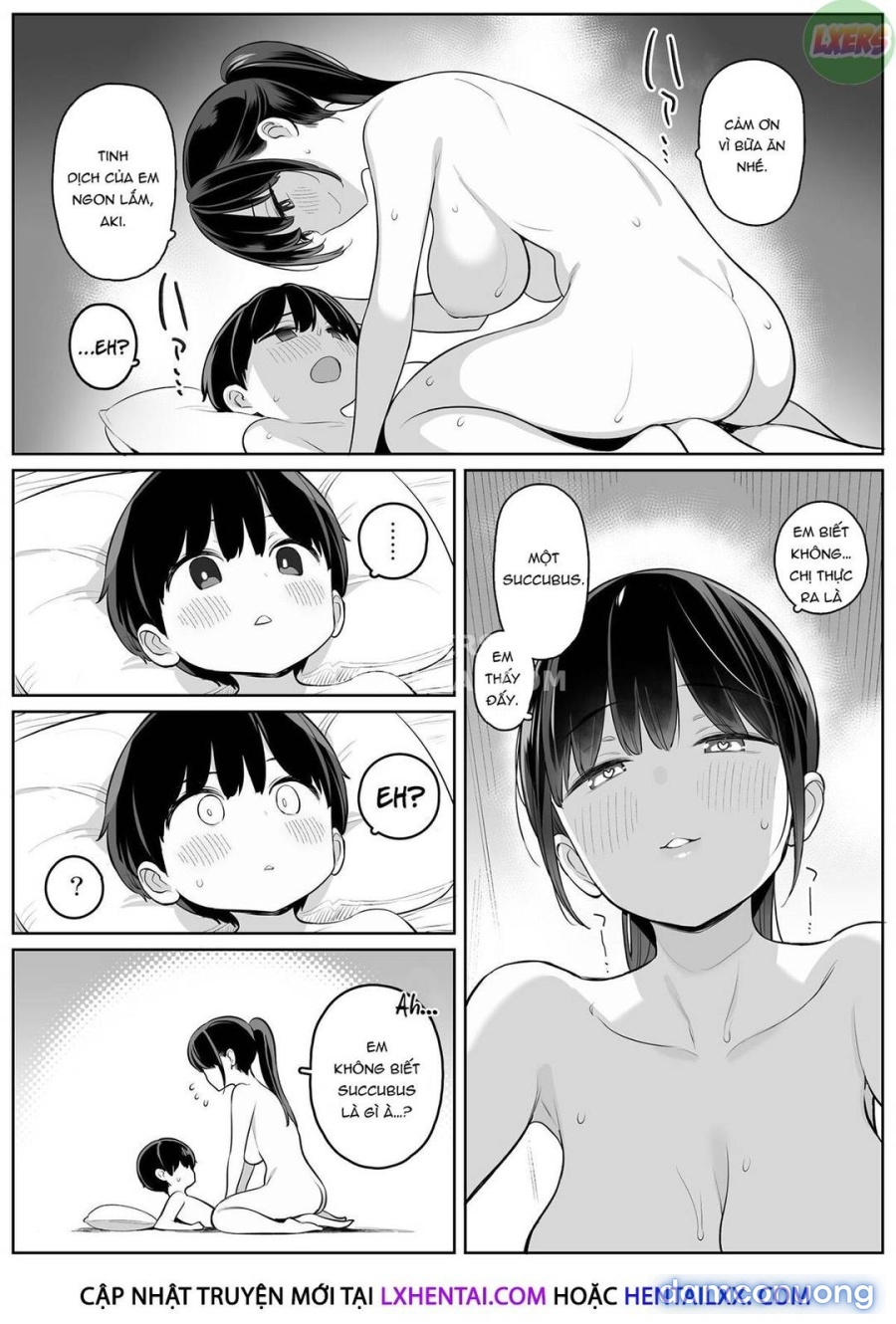Tôi bị chị hàng xóm vắt kiệt tinh vì chị ấy là một succubus 