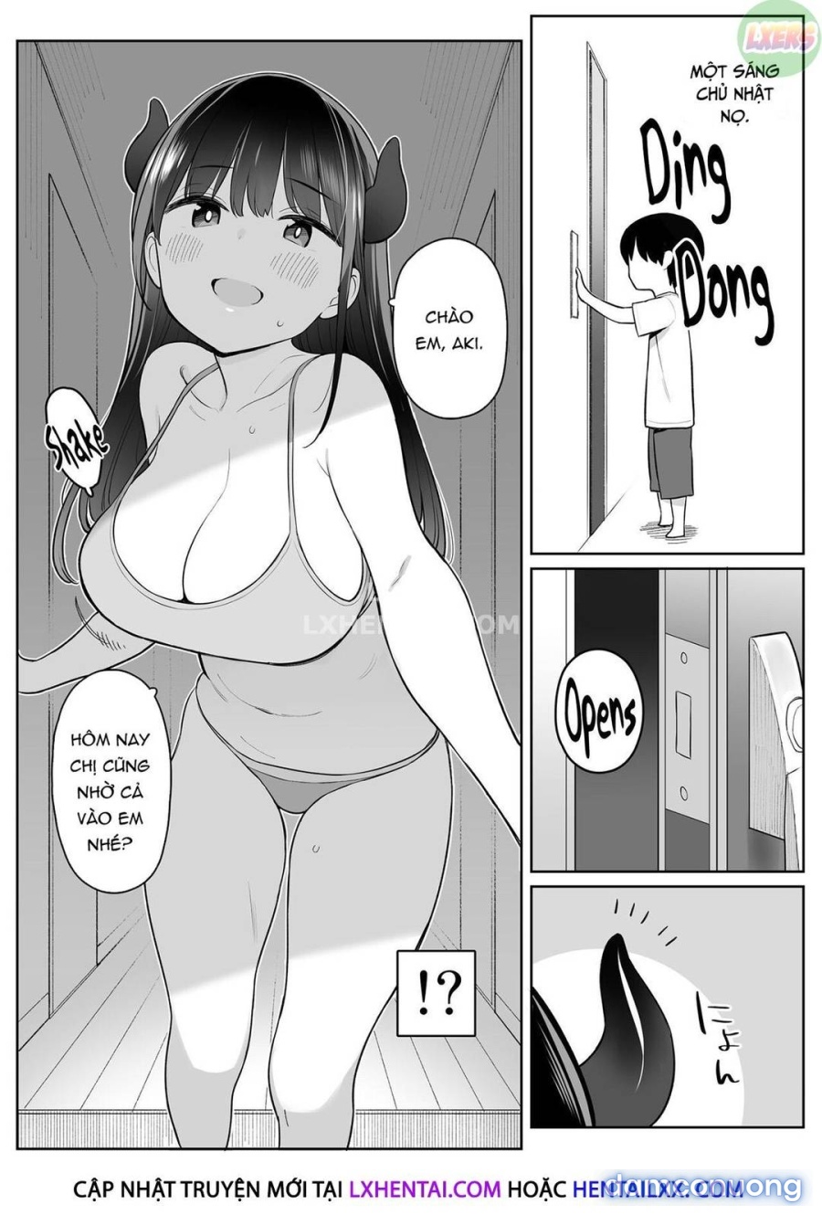 Tôi bị chị hàng xóm vắt kiệt tinh vì chị ấy là một succubus 
