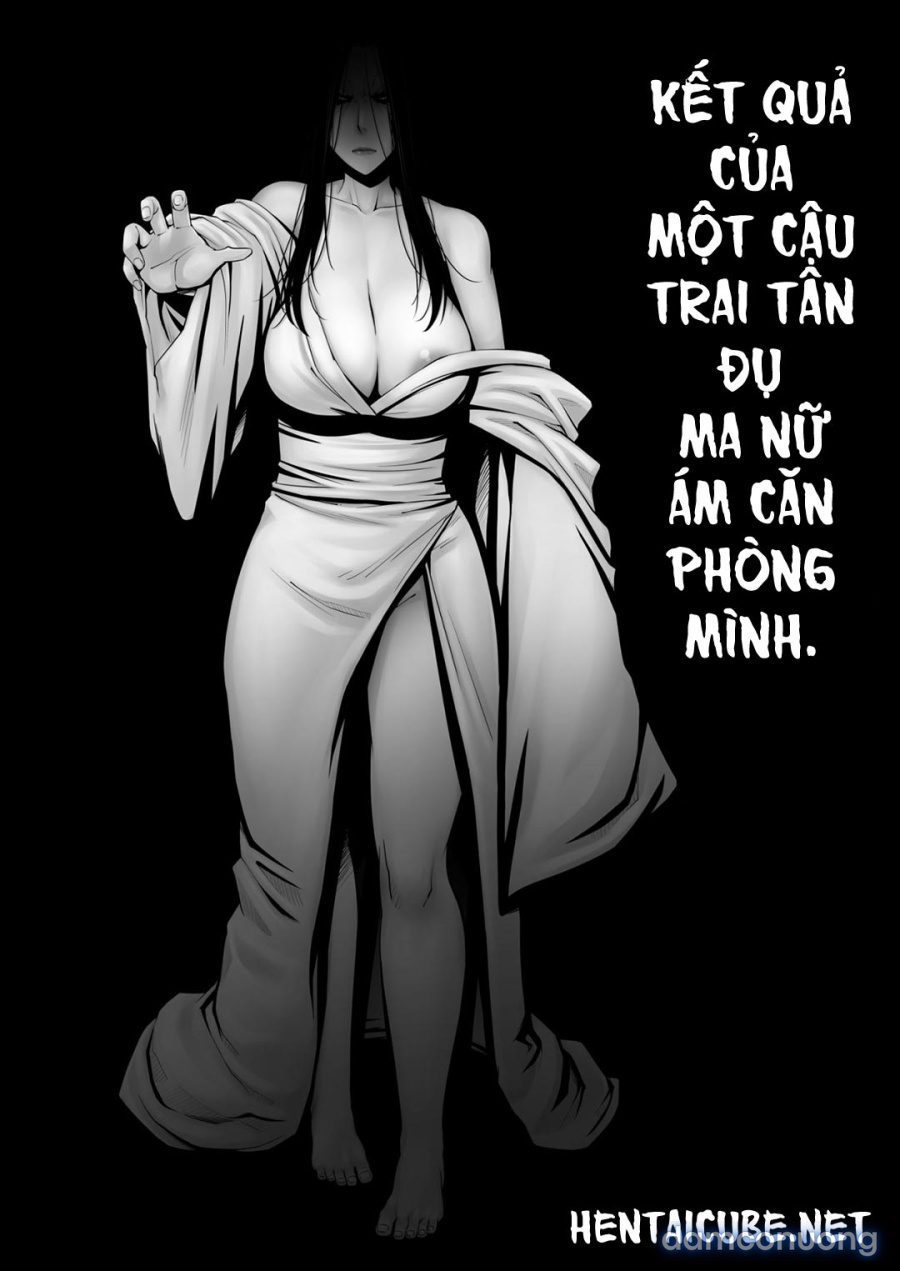 Cậu trai tân đụ ma nữ ám phòng mình 