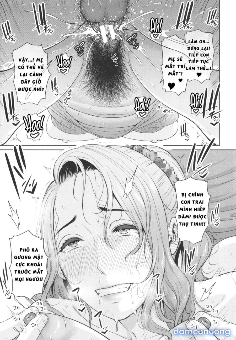 Người mẹ cạn ý tưởng vẽ truyện hentai 