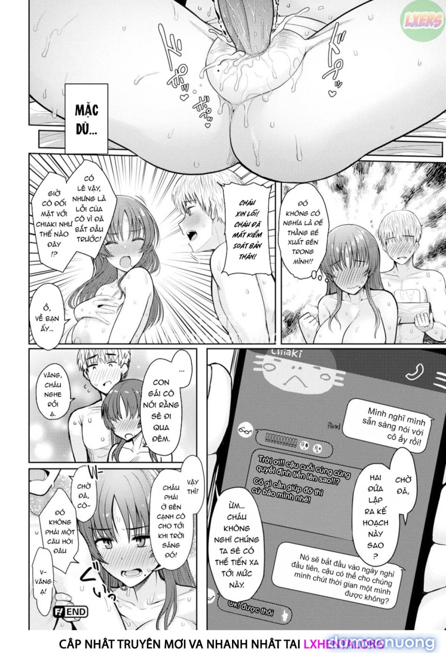 Trước khi con gái cô về 