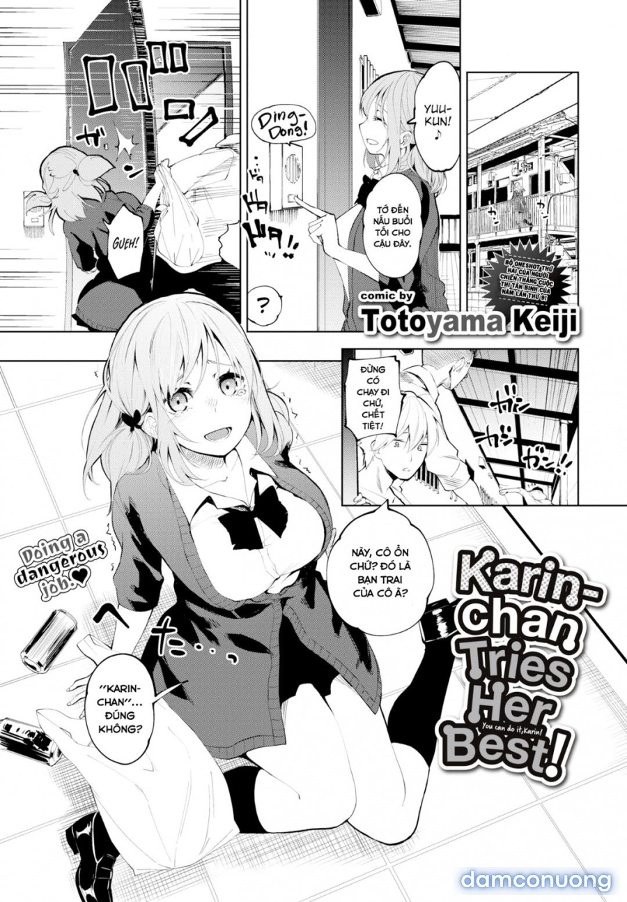 Karin thử cố hết sức! 