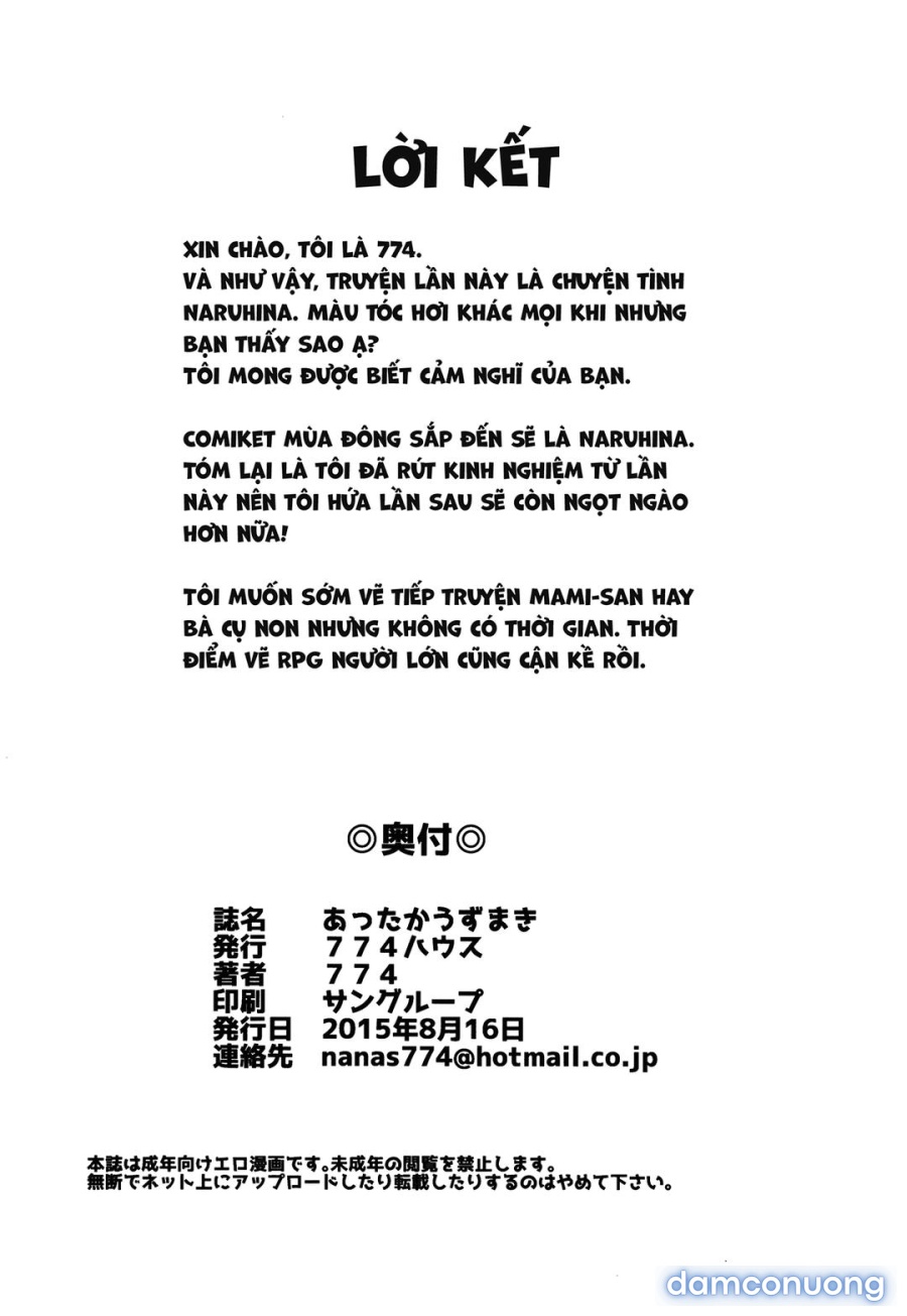 Gia đình Uzumaki ấm êm 